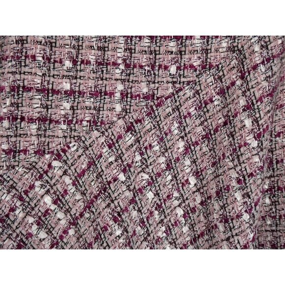 31 Sons de mode Japanese Pink Tweed Midi skirt Size‎ XS Flare Feminine Coquette - Picture 3 of 8